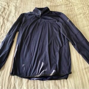 Under Armor Men's Navy Blue pull over jacket